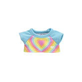 Build-A-Bear Mini Beans® Rainbow Heart T-Shirt