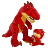 Red Raptor Stuffed Animal & Build-A-Bear Mini Beans® Gift Set