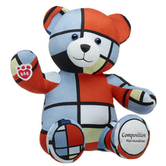 Mondrian Composition Teddy Bear