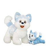 Glisten and the Merry Mission™ Luulla Puppy Plush & Build-A-Bear Mini Beans® Gift Set