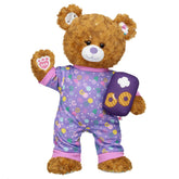 Girl Scout Coconut Caramel Cookie Teddy Bear Sleeper Gift Set with Cookie Box